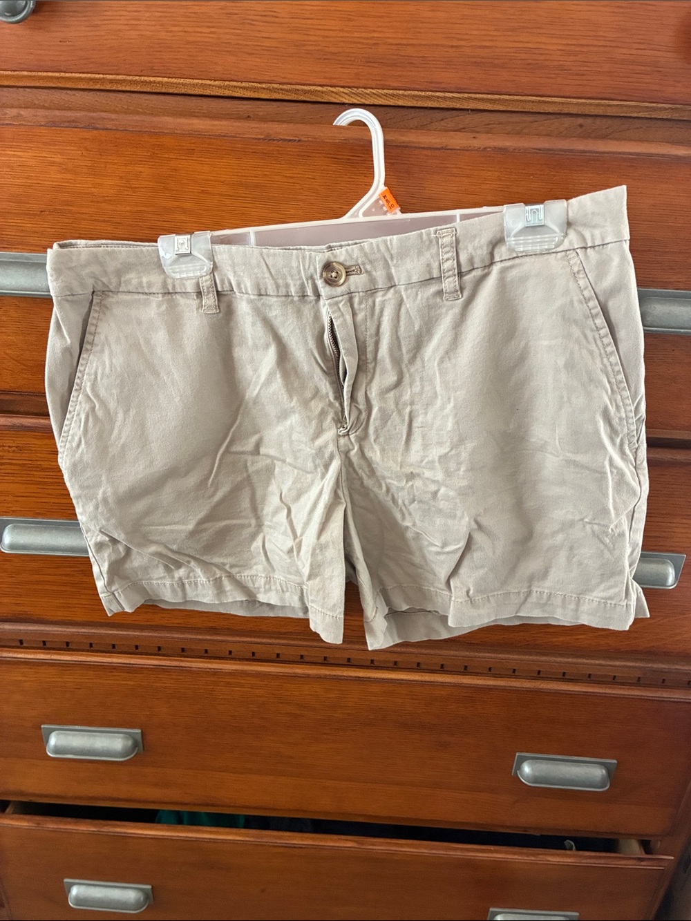 Faded Glory Tan Women's Casual Cotton Shorts